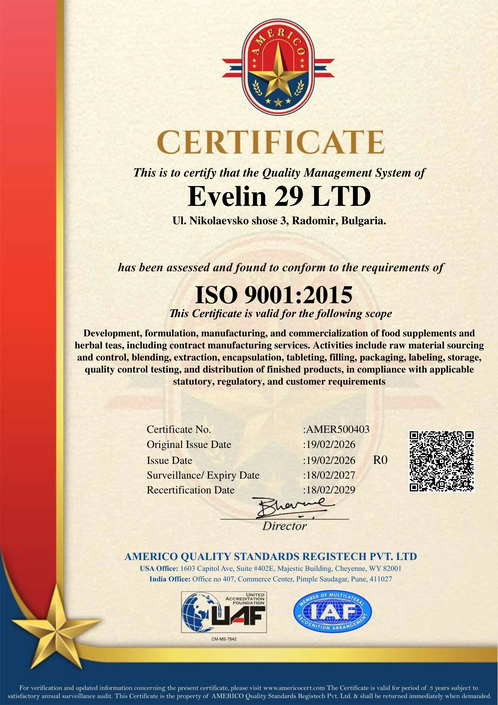 ISO 9001:2015